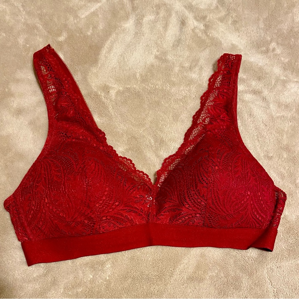 Red Bali Bra